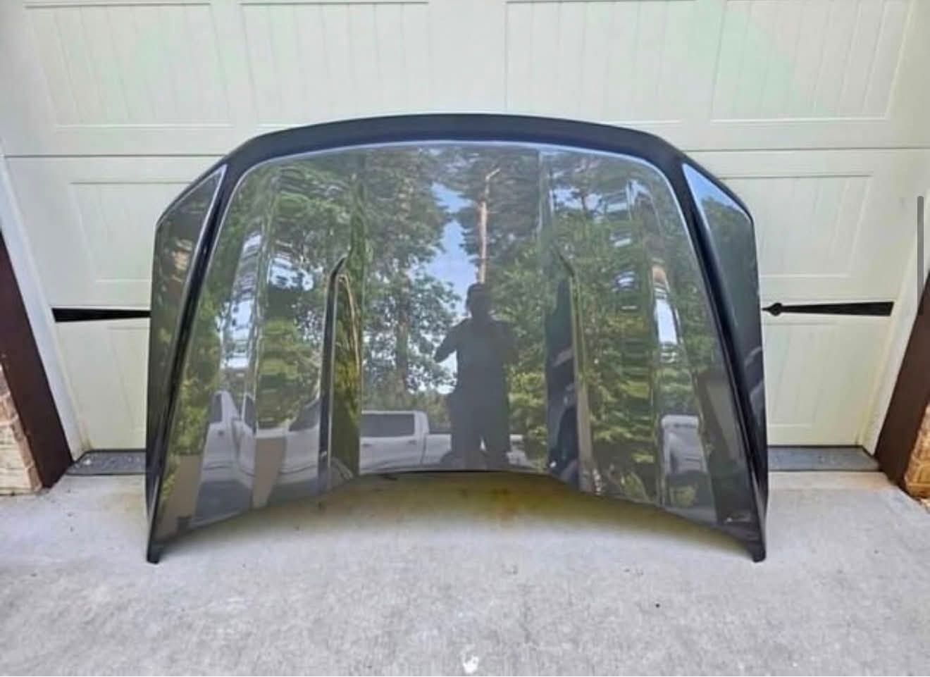 21-25 F150 Hood Grey Ford ML3Z16612D Aluminum OEM. 2021 2022 2023 2024 2025 Ford F150 Hood Grey Ford ML3Z16612D Aluminum OEM Like new Available for shipment.