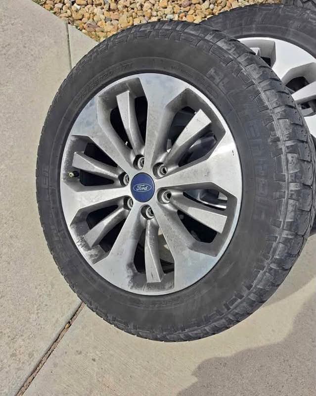 2018 Ford F-150 Stock 20-Inch Rims & Tires