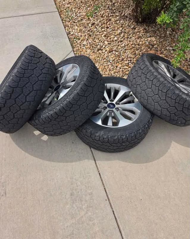 2018 Ford F-150 Stock 20-Inch Rims & Tires