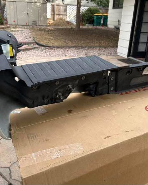2022 Ford F-250 Pearl White Rear Bumper