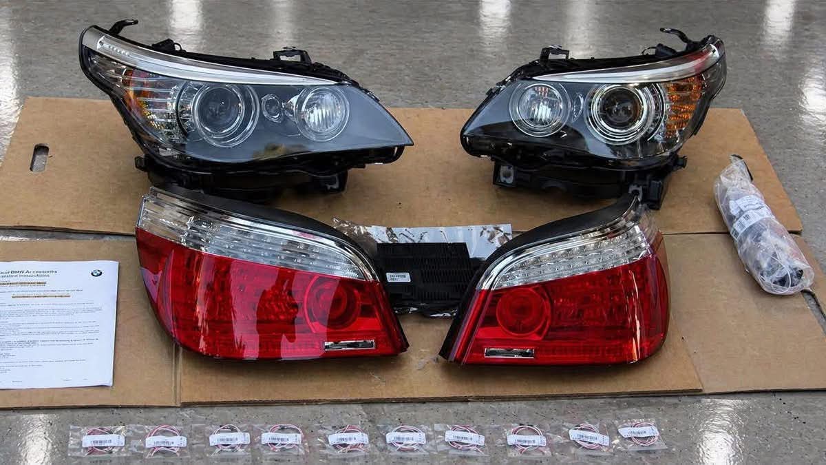 OEM BMW 5 Series (E60/E61) Complete Exterior Lighting Set