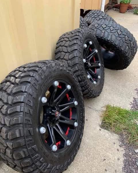 34-inch tires with 20-inch wheels