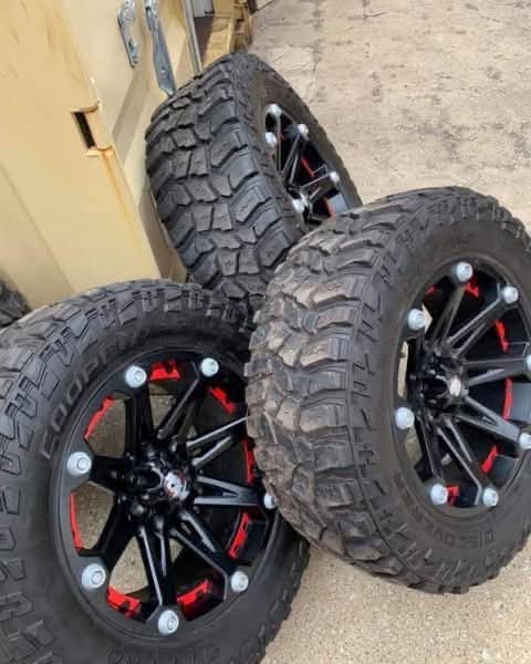 34-inch tires with 20-inch wheels