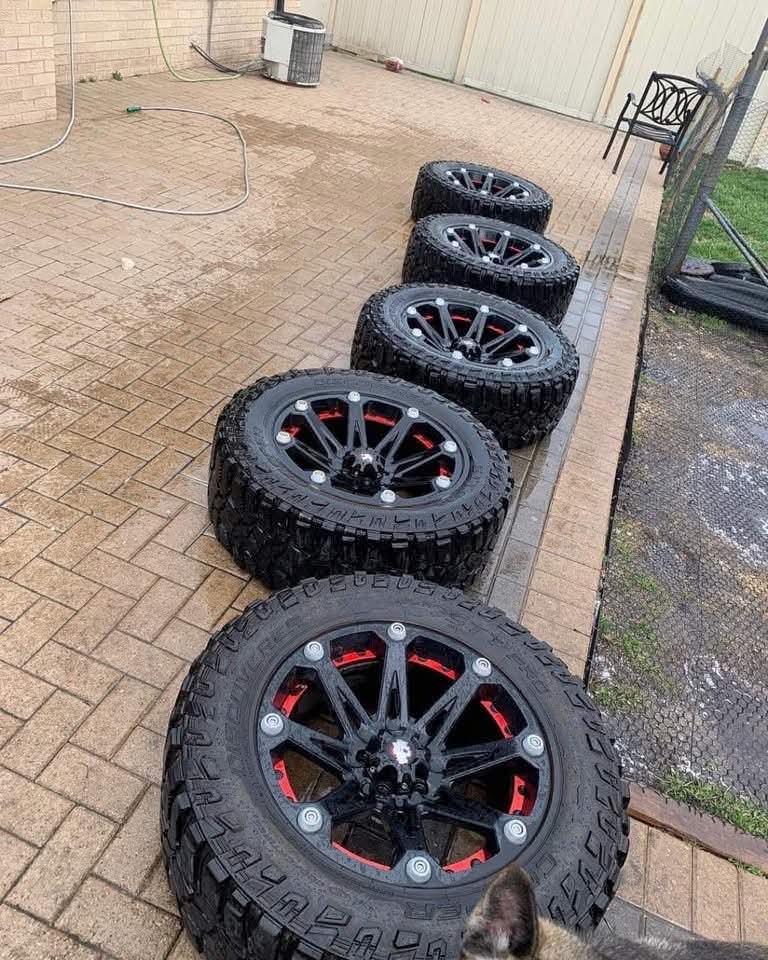 34-inch tires with 20-inch wheels