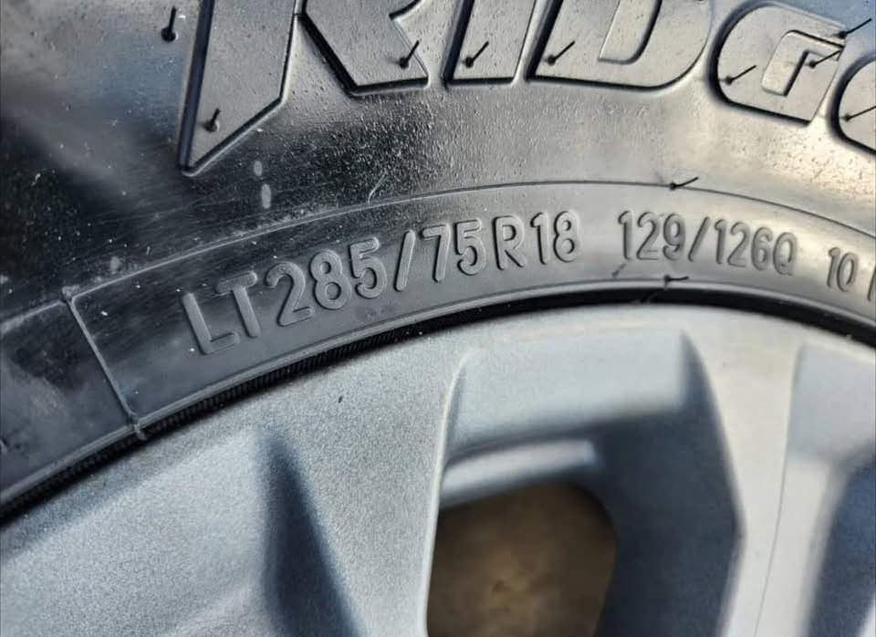 18” OEM Ford F-250/F-350 Tremor gray wheels