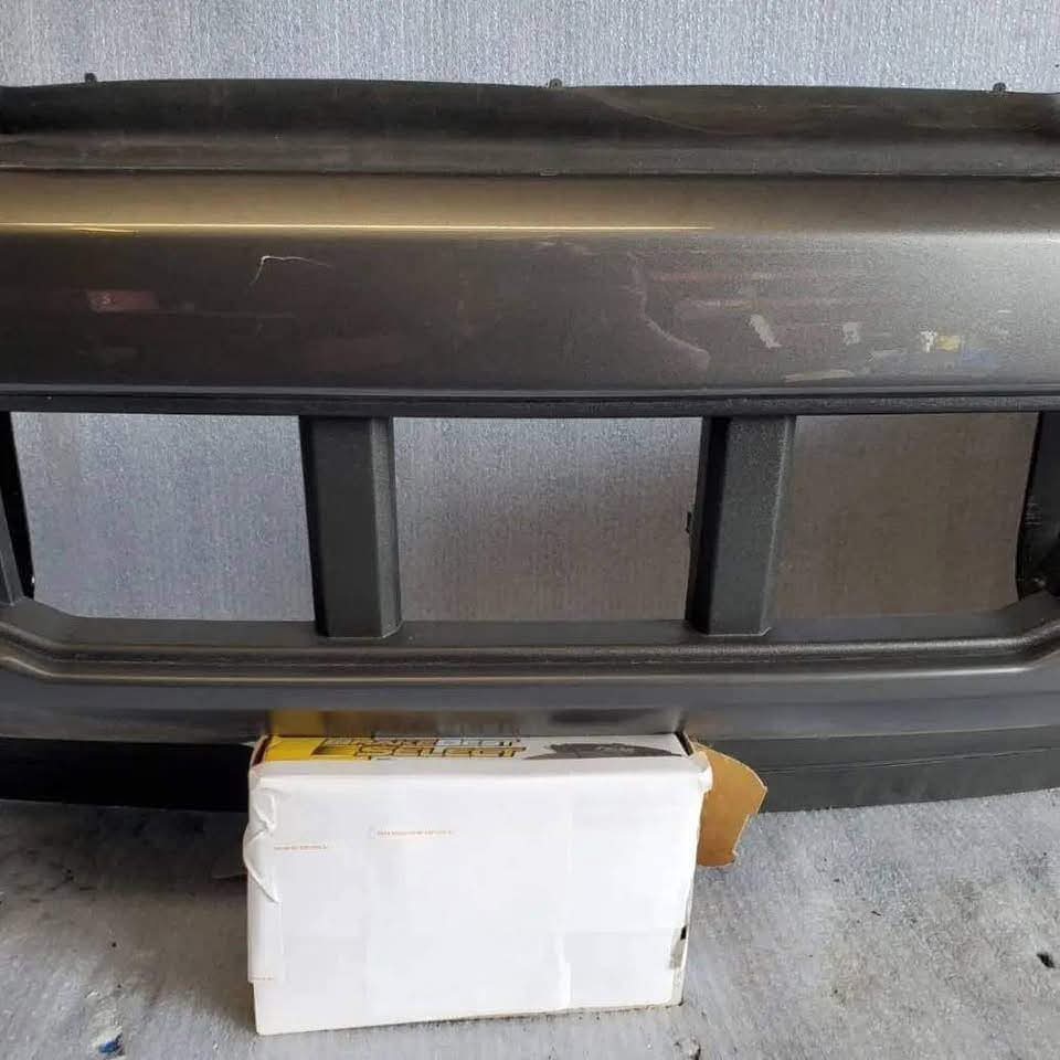 2021–2023 Ford F-150 Front Bumper Assembly with Fog Lights — OEM Magnetic Gray