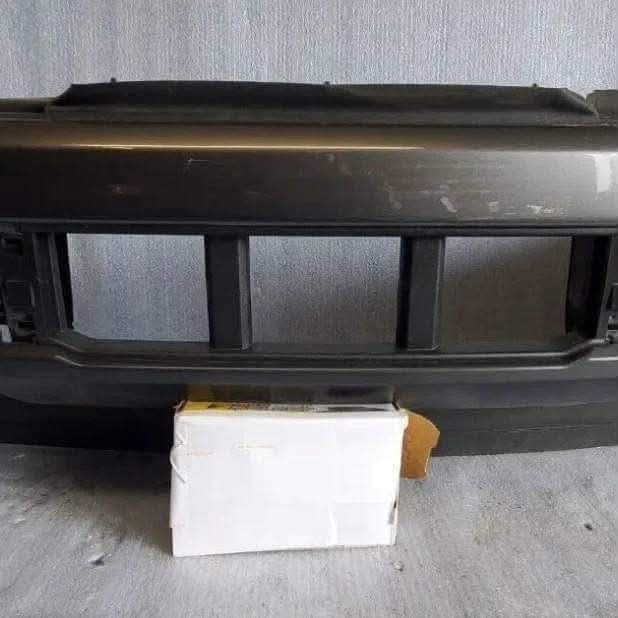2021–2023 Ford F-150 Front Bumper Assembly with Fog Lights — OEM Magnetic Gray