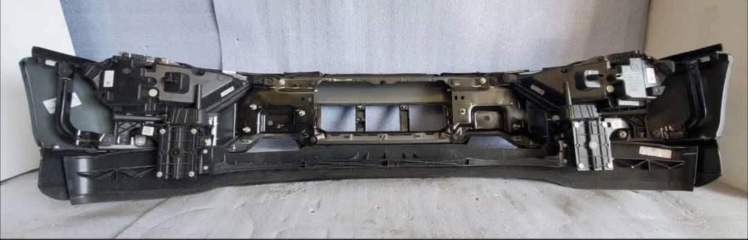2021–2023 Ford F-150 Front Bumper Assembly with Fog Lights — OEM Magnetic Gray