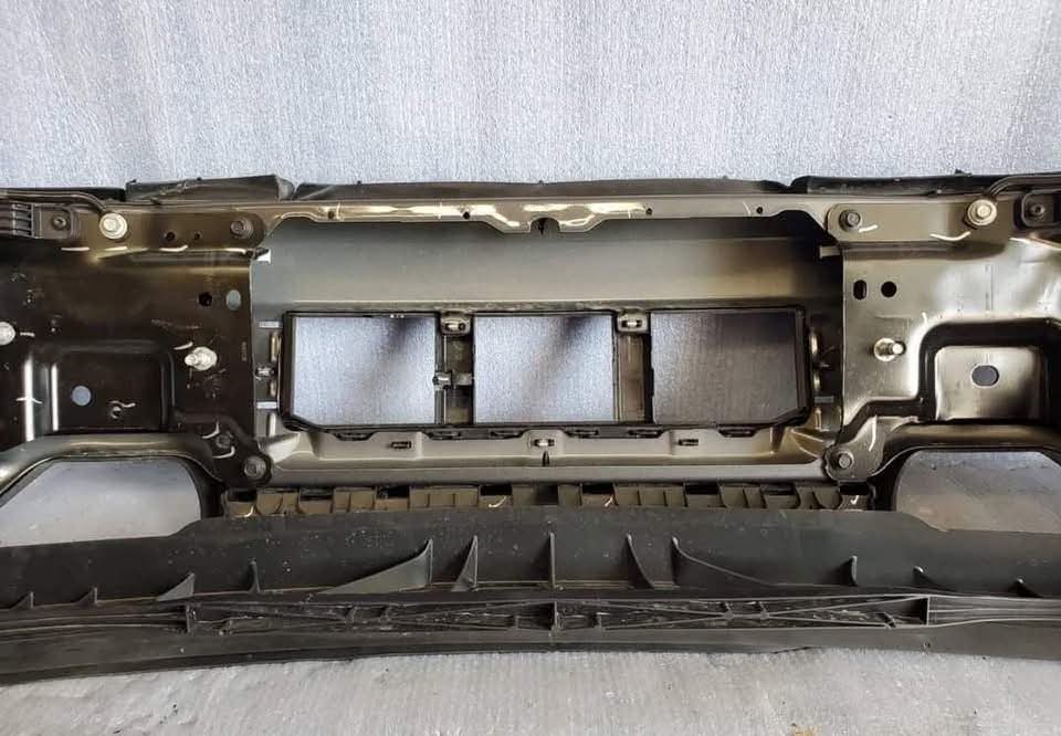 2021–2023 Ford F-150 Front Bumper Assembly with Fog Lights — OEM Magnetic Gray