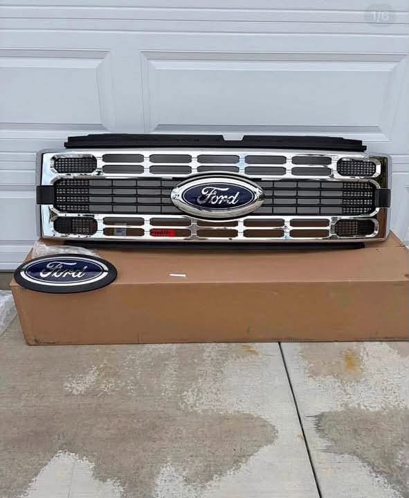 Super Duty bumper & grille