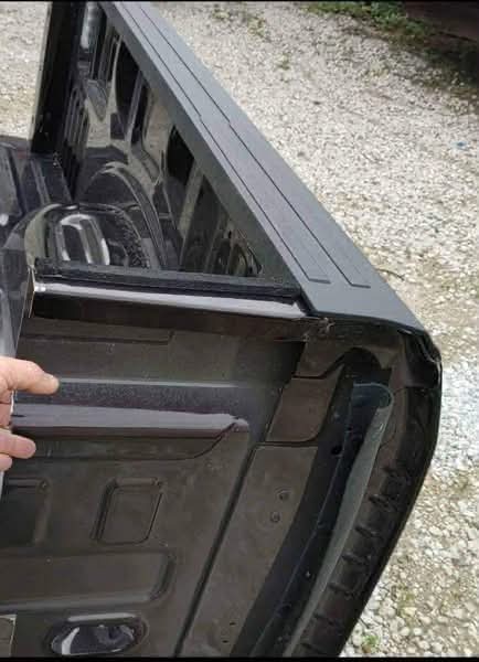 A quarter panel 2015–2020 Ford F-150 L/S (driver side) quarter panel for 5’5” box, with tail lights.